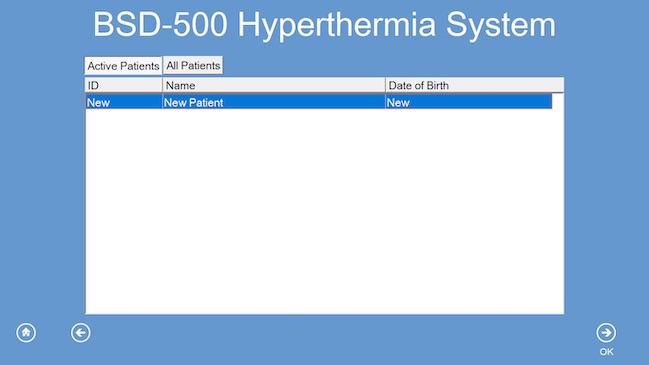 Add new patient to the system