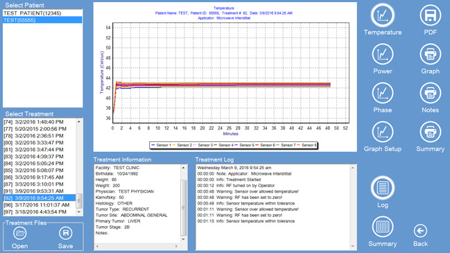 Treatment Recall Screen